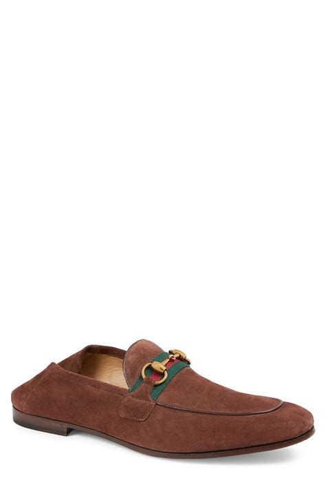 gucci brixton horsebit convertible loafer|More.